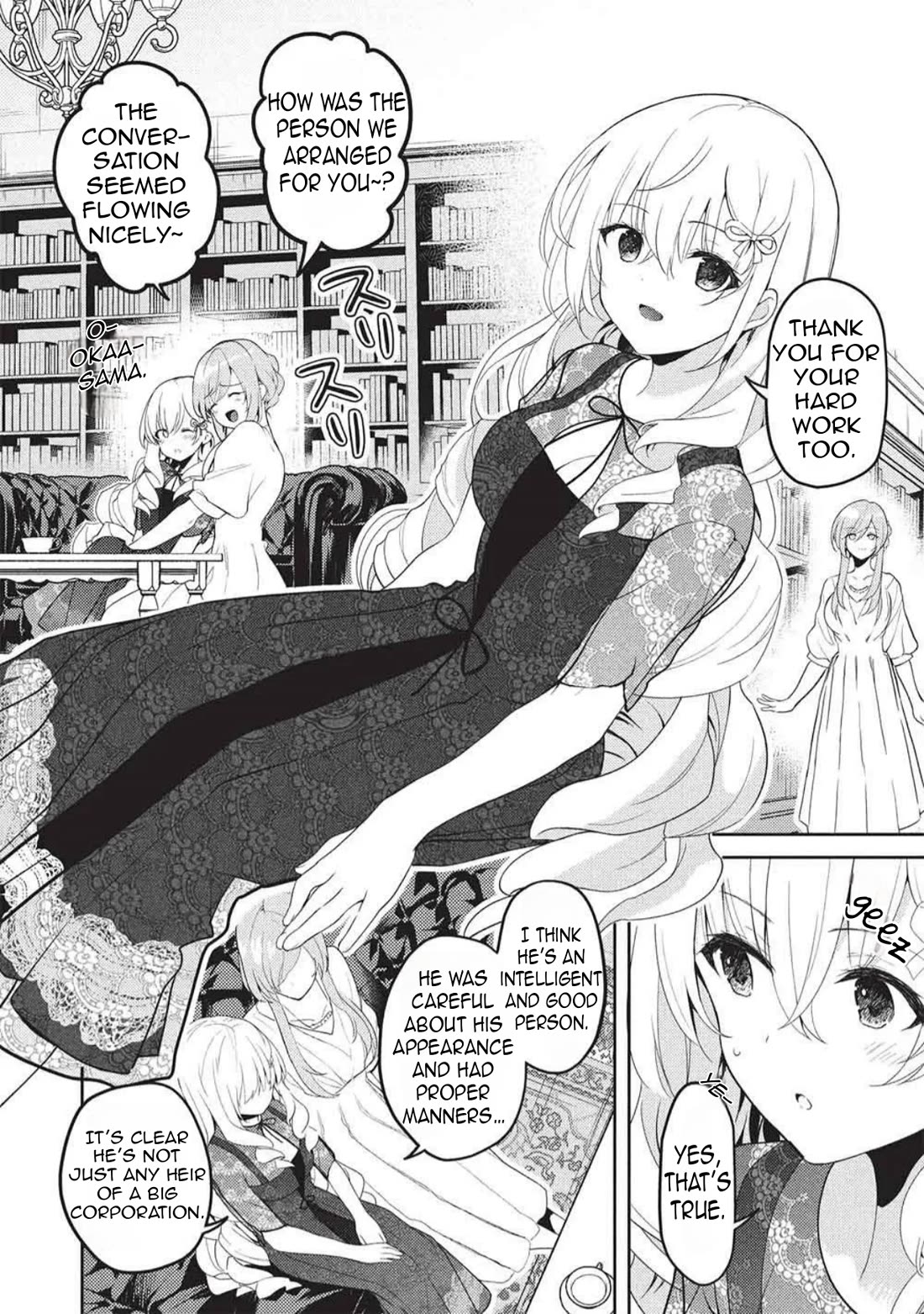 Rich Girl Caretaker chapter 35 page 24