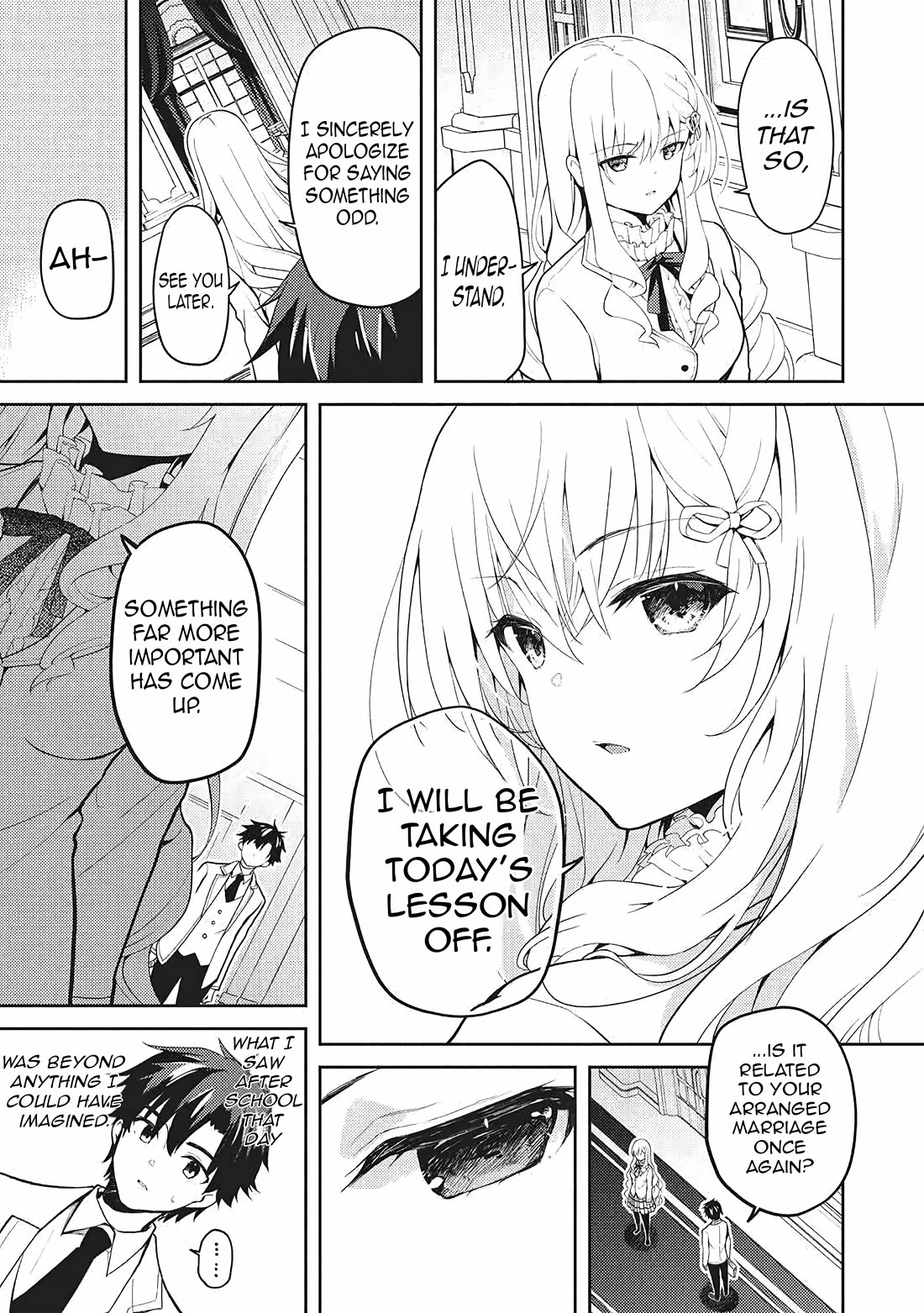 Rich Girl Caretaker chapter 36 page 9