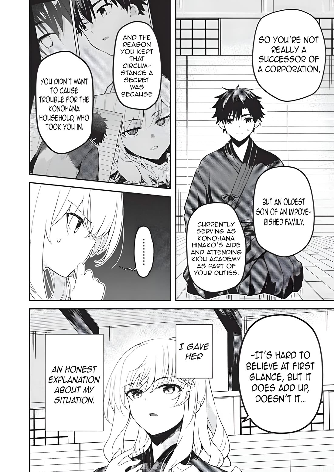 Rich Girl Caretaker chapter 37 page 6