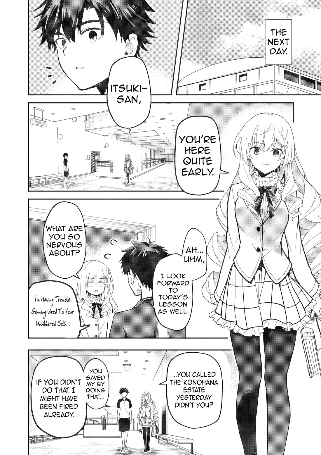Rich Girl Caretaker chapter 38 page 12