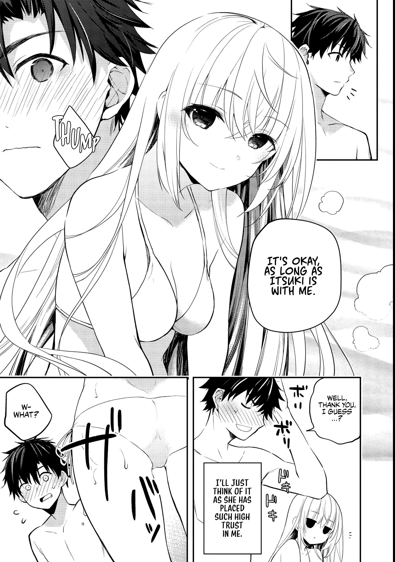 Rich Girl Caretaker chapter 6.1 page 15