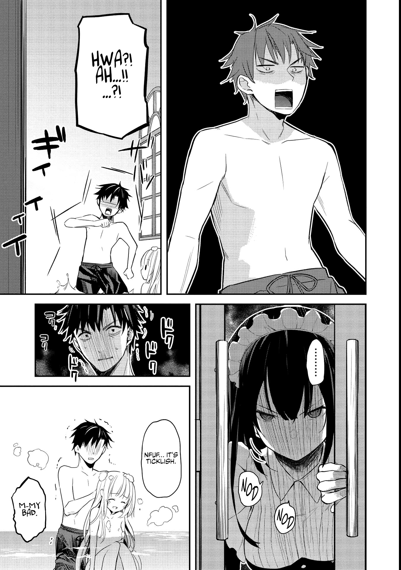 Rich Girl Caretaker chapter 6.1 page 19