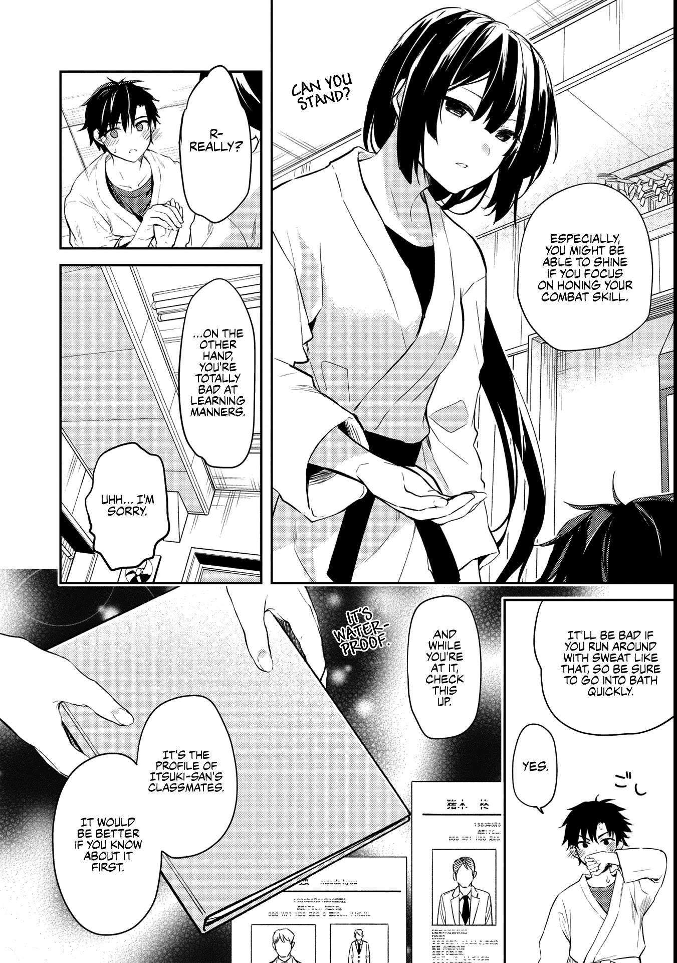 Rich Girl Caretaker chapter 6.1 page 4