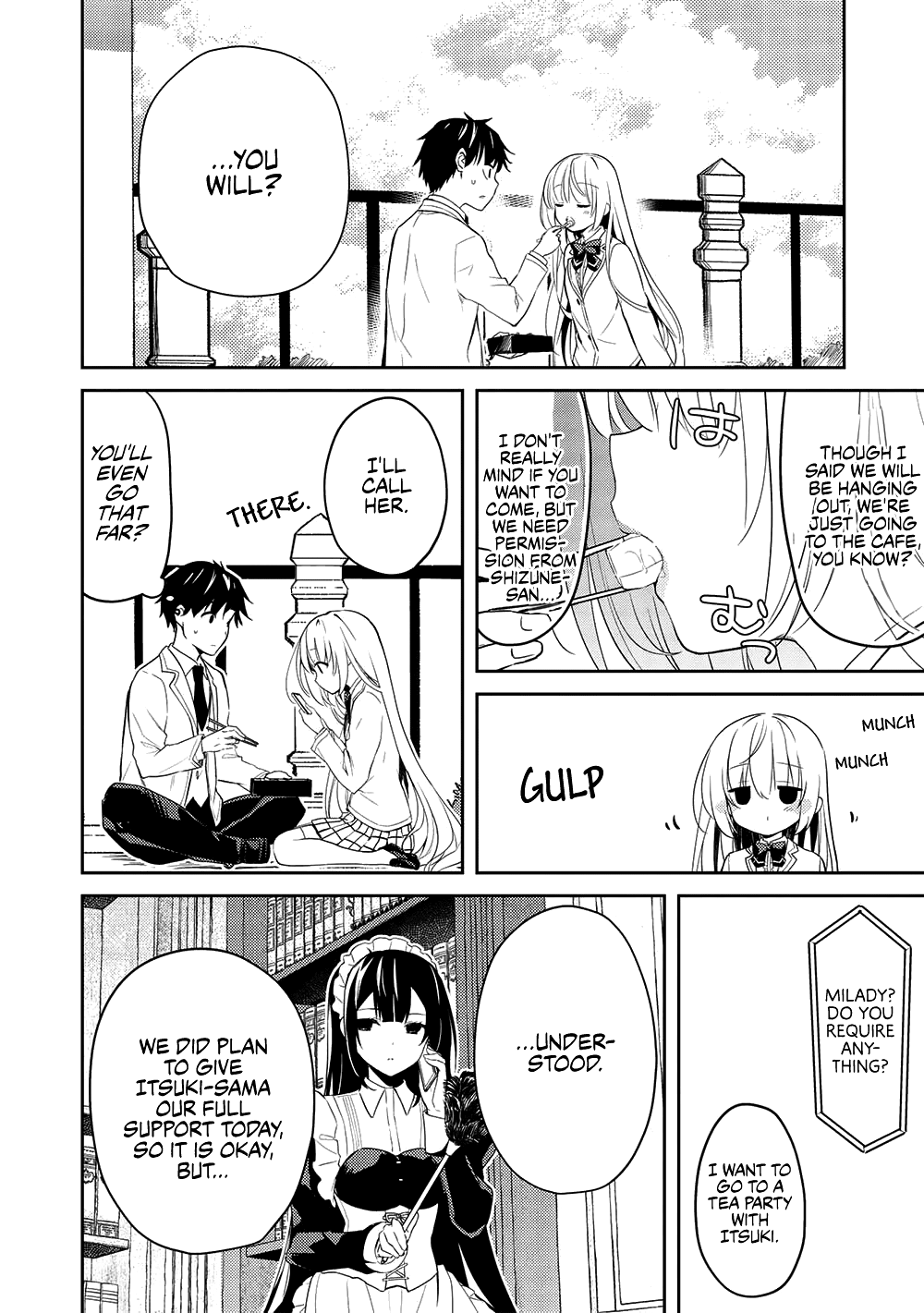 Rich Girl Caretaker chapter 9 page 8