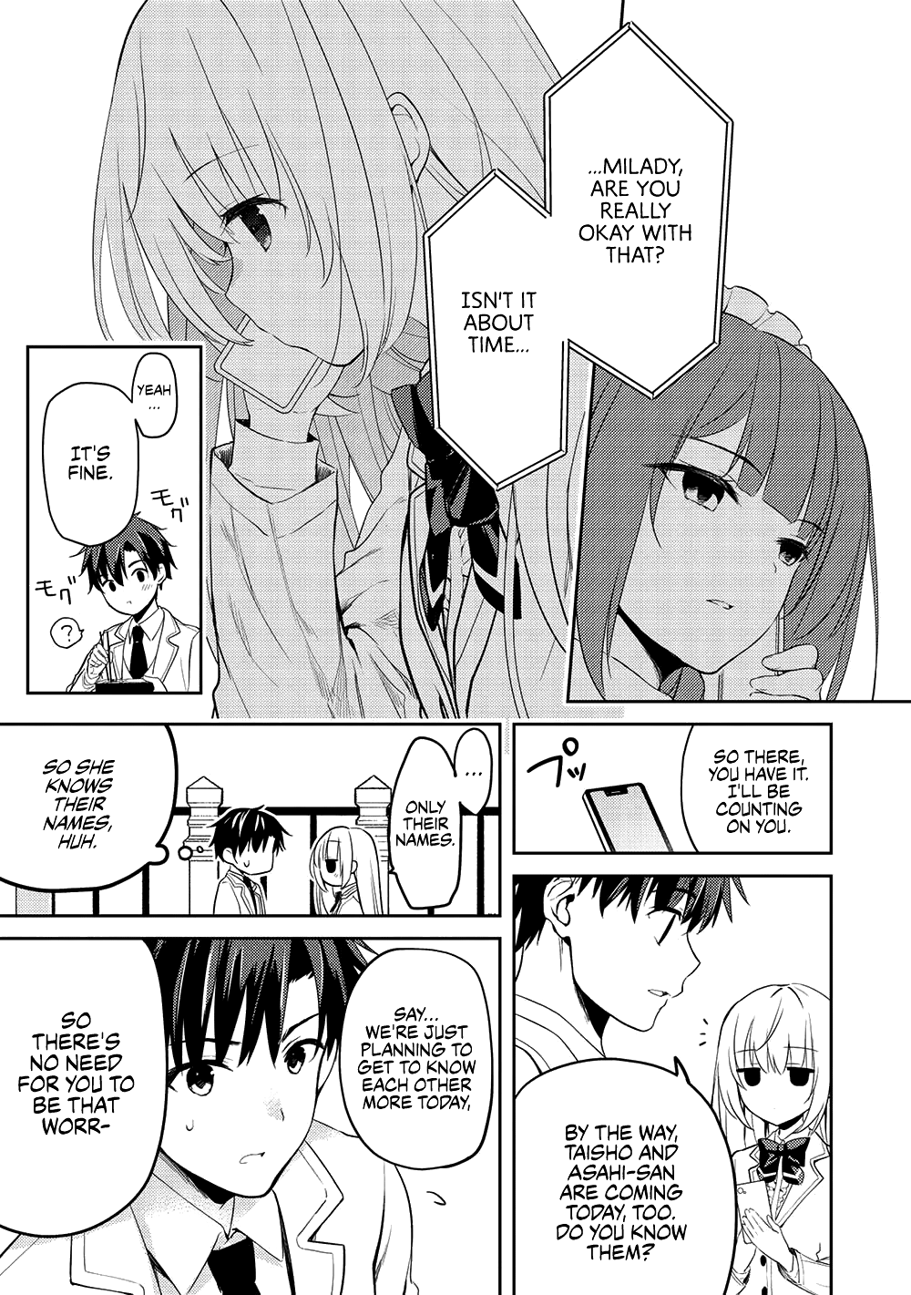 Rich Girl Caretaker chapter 9 page 9