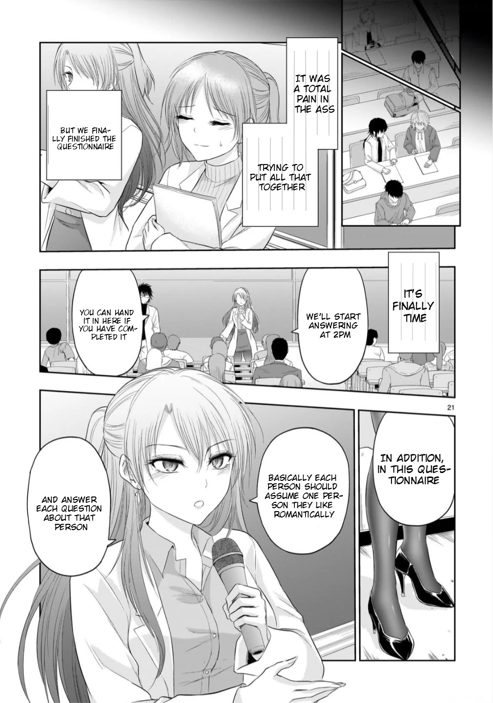 Rike ga Koi ni Ochita no de Shoumeishitemita chapter 104 page 21
