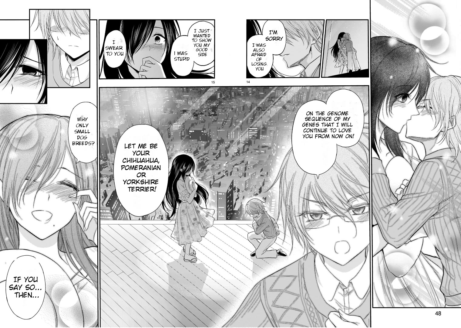 Rike ga Koi ni Ochita no de Shoumeishitemita chapter 48 page 14