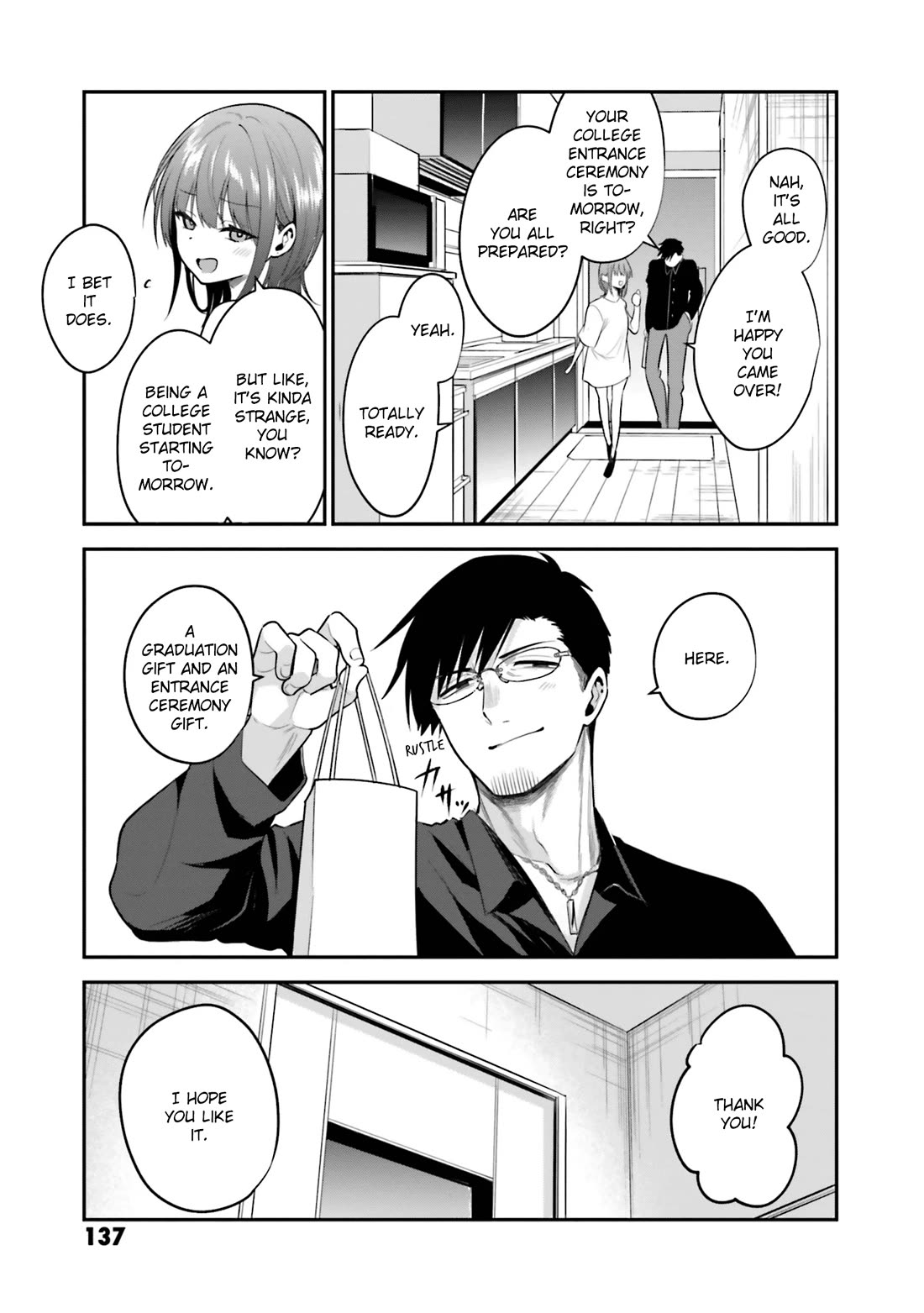 Rin-chan wa Suezen Shitai chapter 41.5 page 3