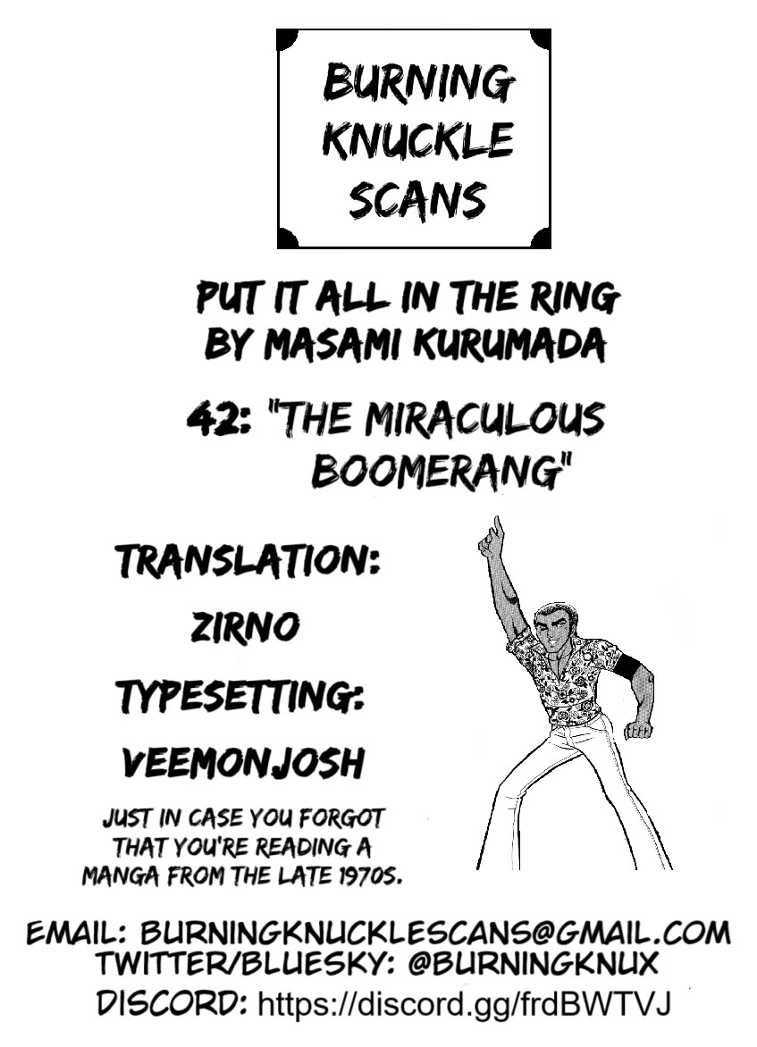 Ring ni Kakero chapter 42 page 36