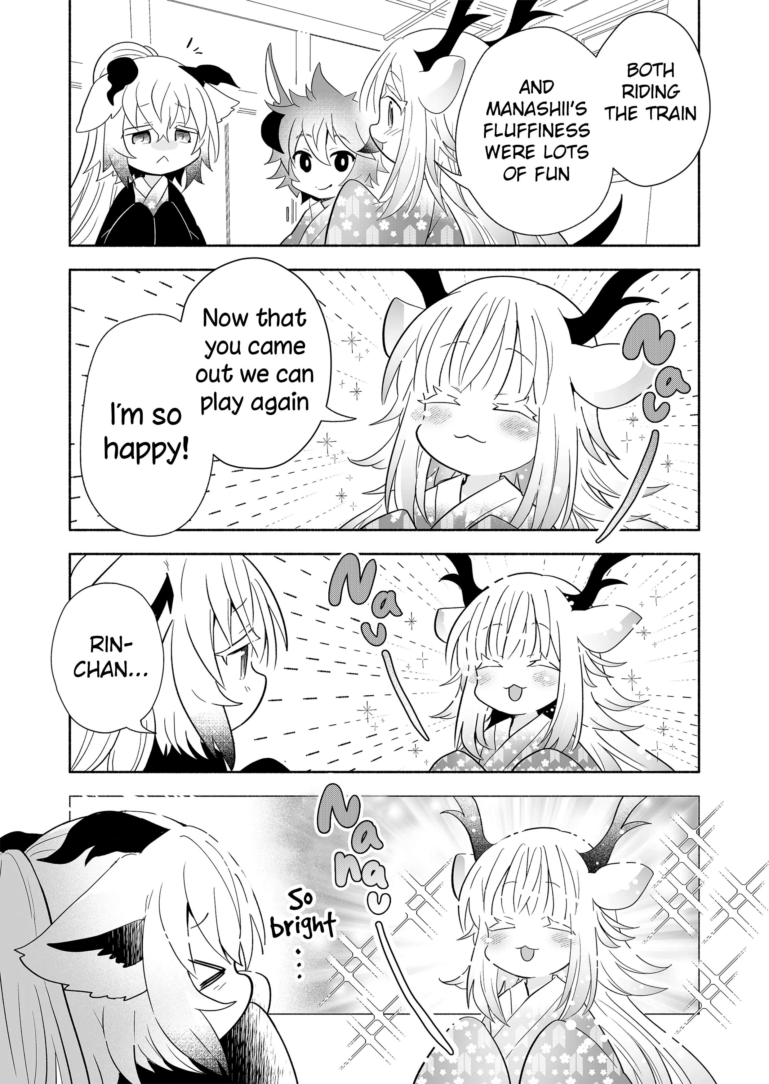 Rinjin-chan ga shinpai chapter 124 page 3