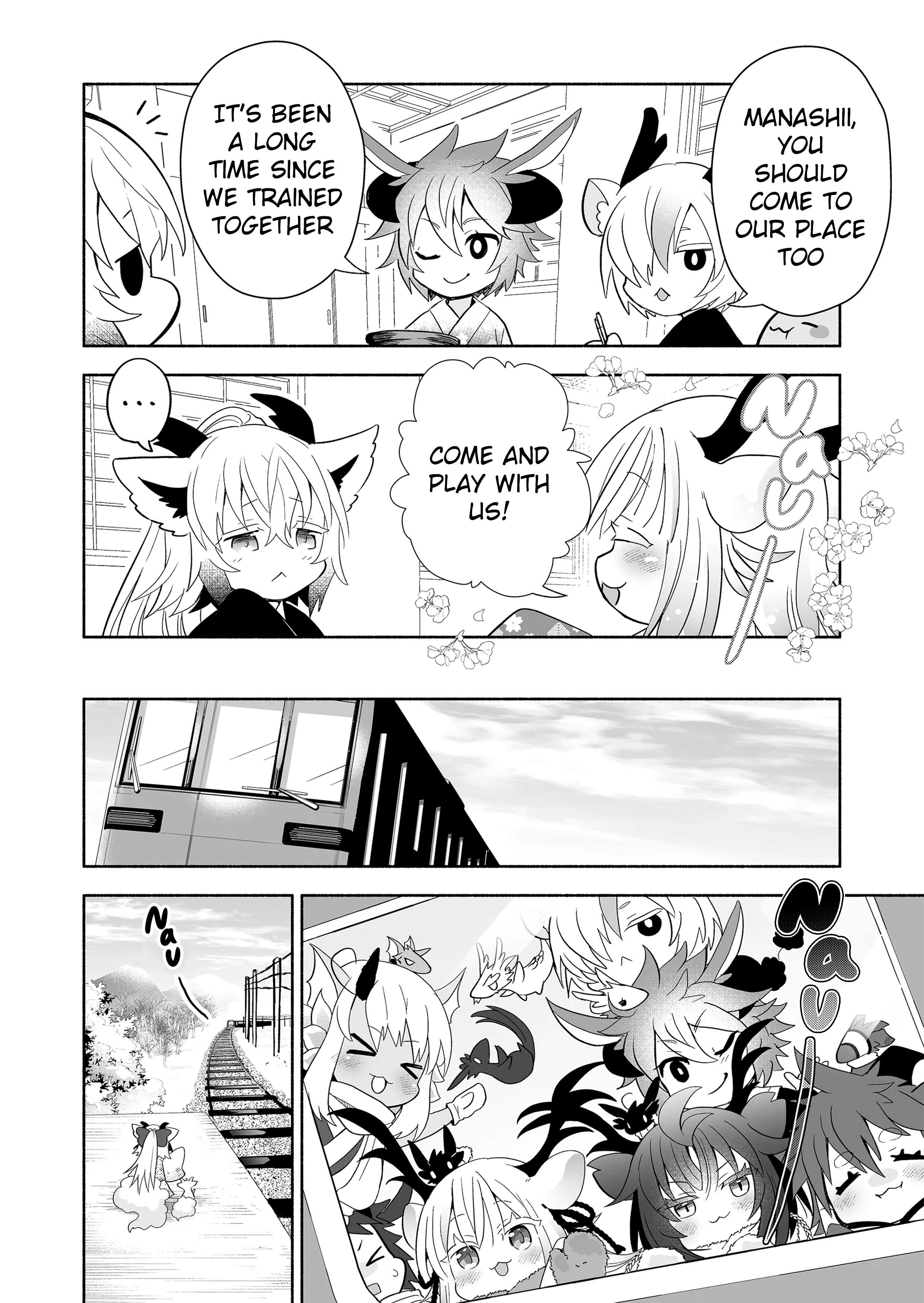 Rinjin-chan ga shinpai chapter 124 page 4