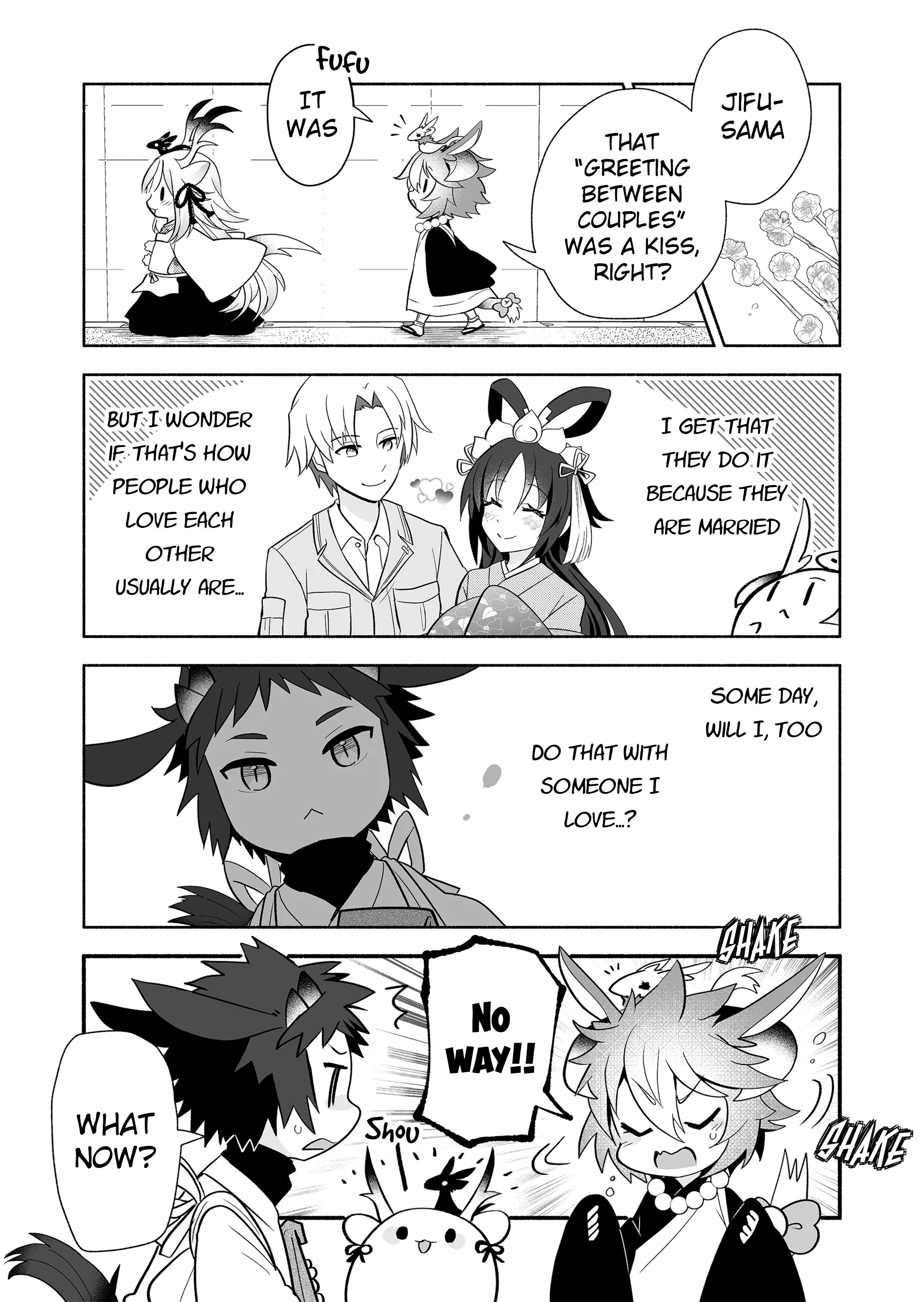 Rinjin-chan ga shinpai chapter 137 page 4