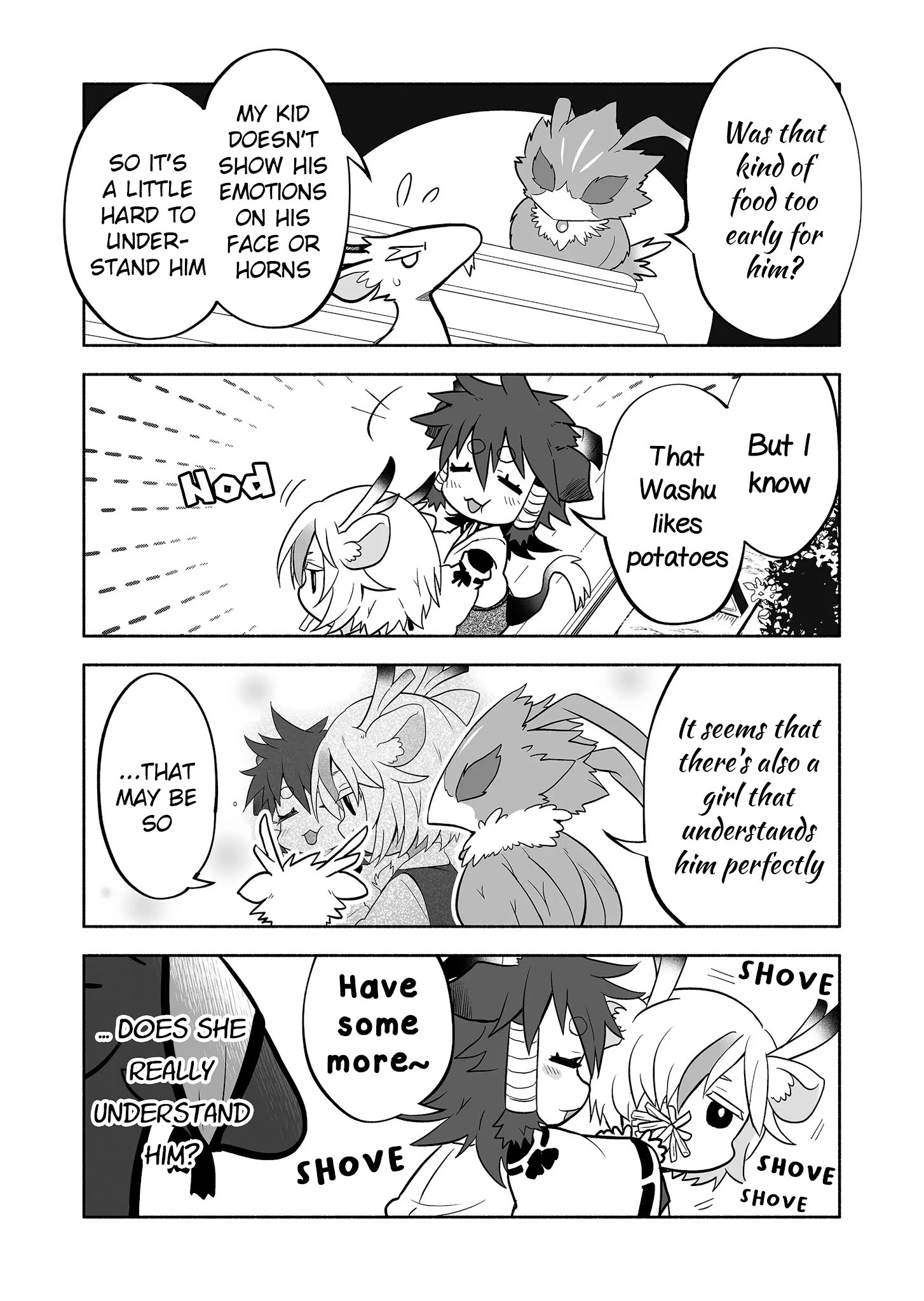 Rinjin-chan ga shinpai chapter 49 page 4