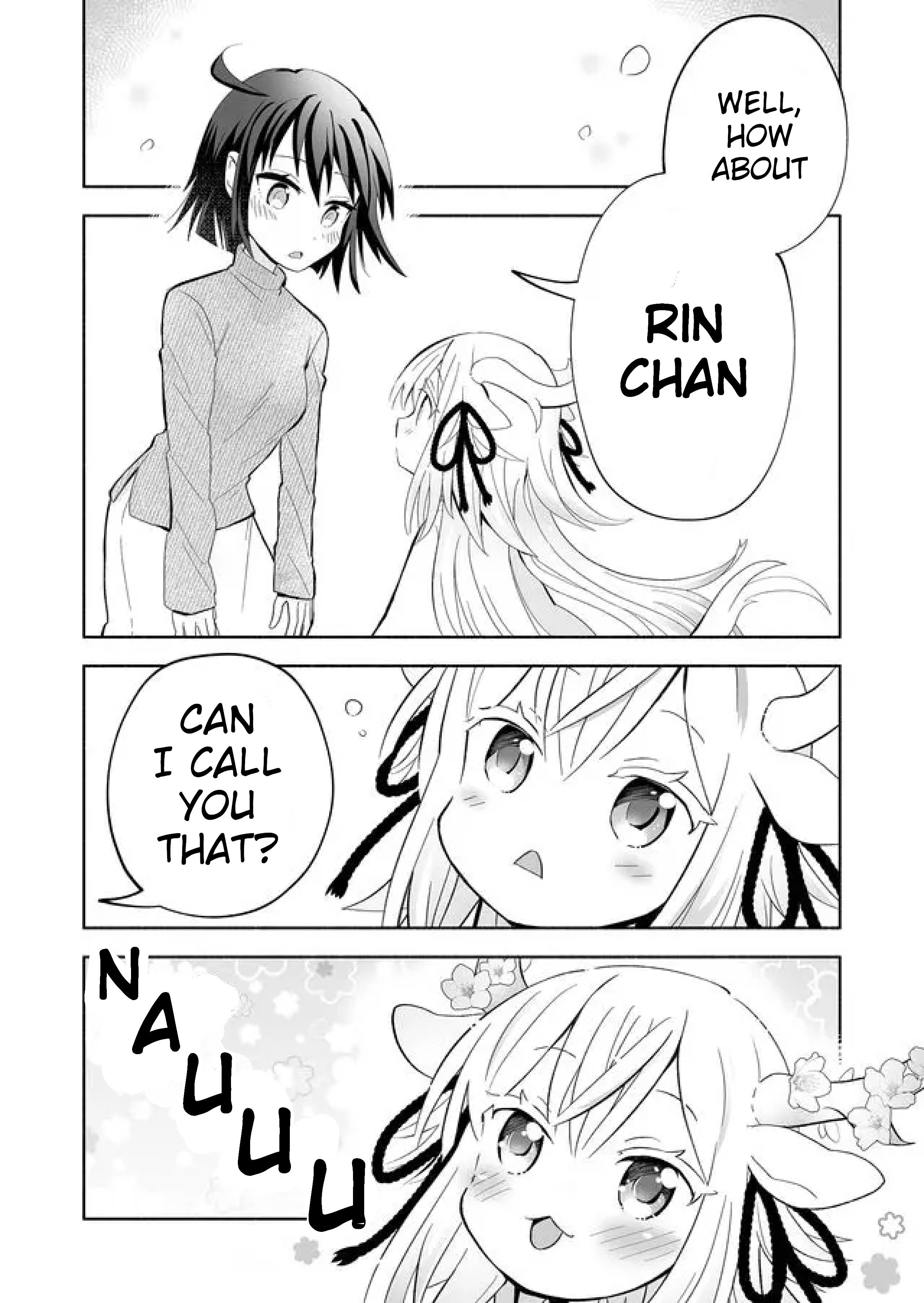 Rinjin-chan ga shinpai chapter 9 page 4