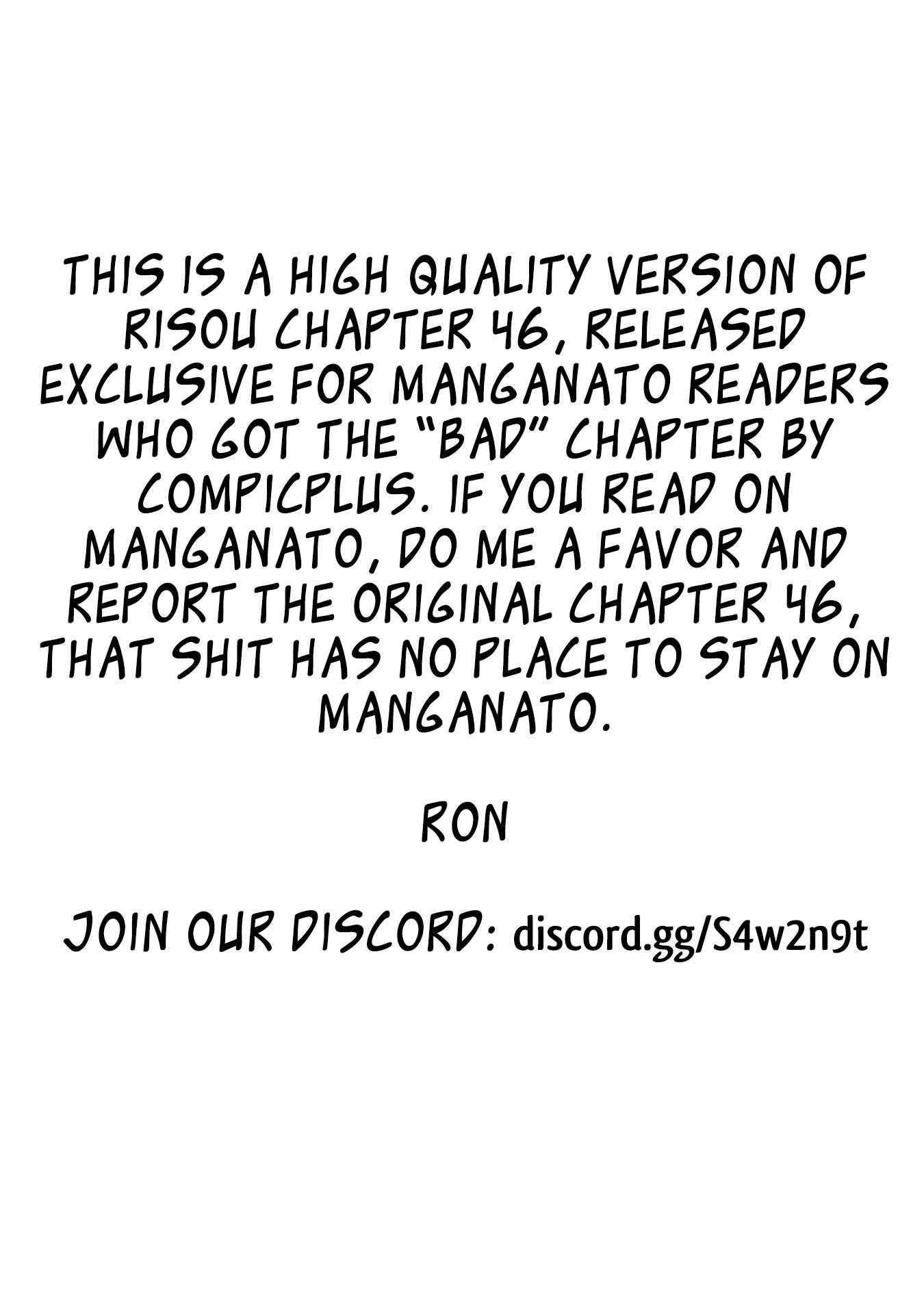 Risou no Himo Seikatsu chapter 46.5 page 1