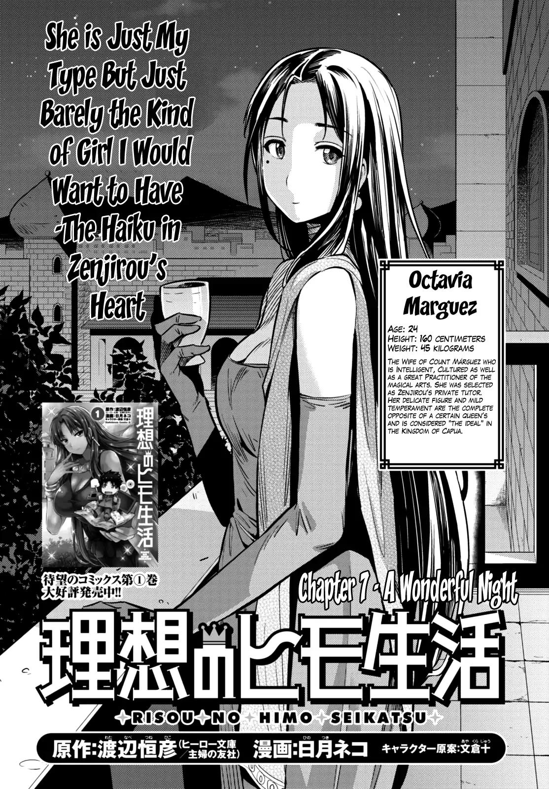 Risou no Himo Seikatsu chapter 7 page 1