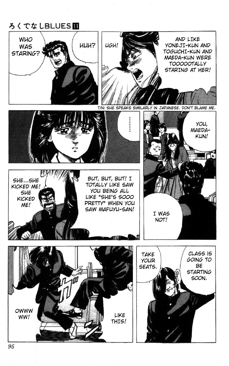 Rokudenashi Blues chapter 102 page 13