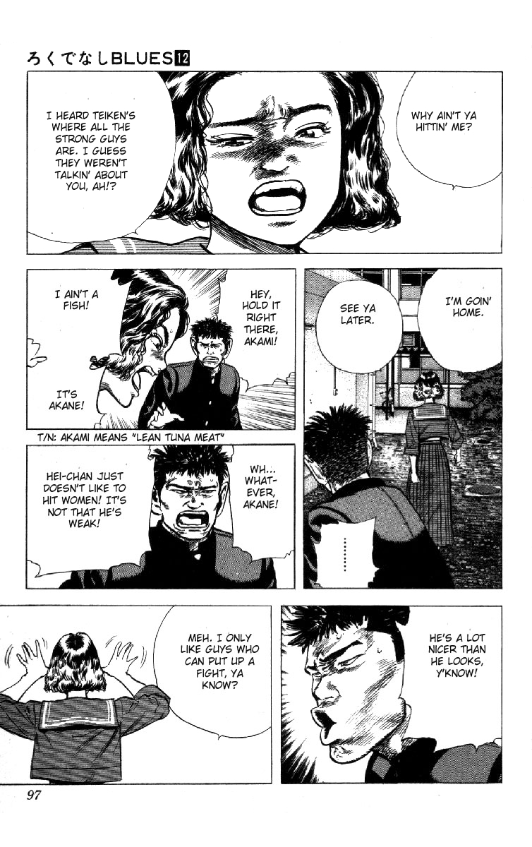Rokudenashi Blues chapter 112 page 13