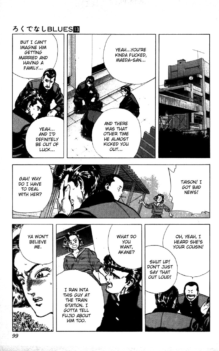 Rokudenashi Blues chapter 122 page 13