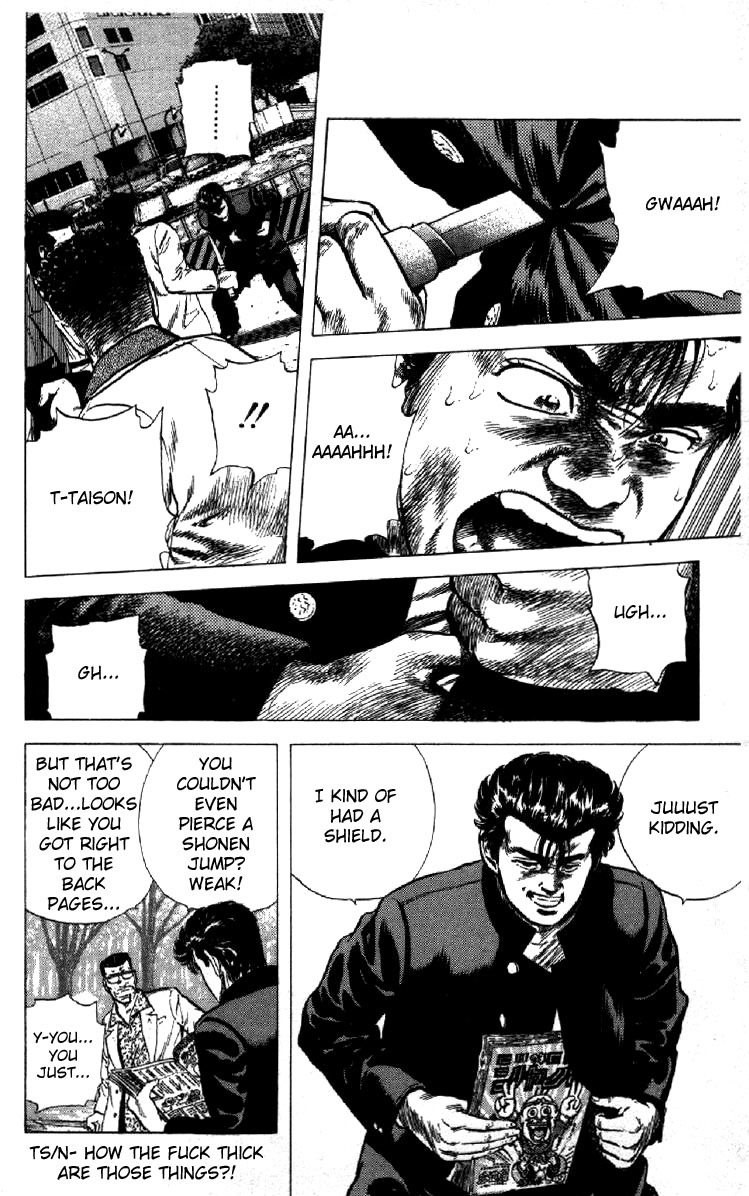 Rokudenashi Blues chapter 124 page 11