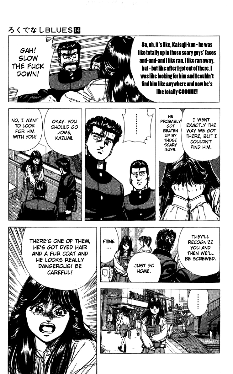 Rokudenashi Blues chapter 132 page 9