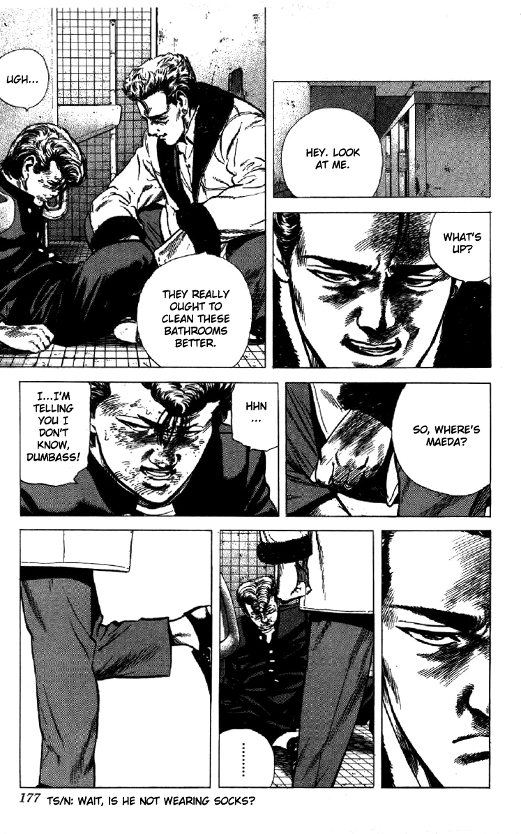 Rokudenashi Blues chapter 136 page 13