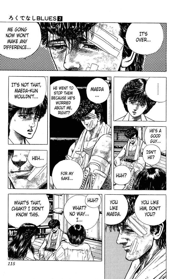 Rokudenashi Blues chapter 14 page 12
