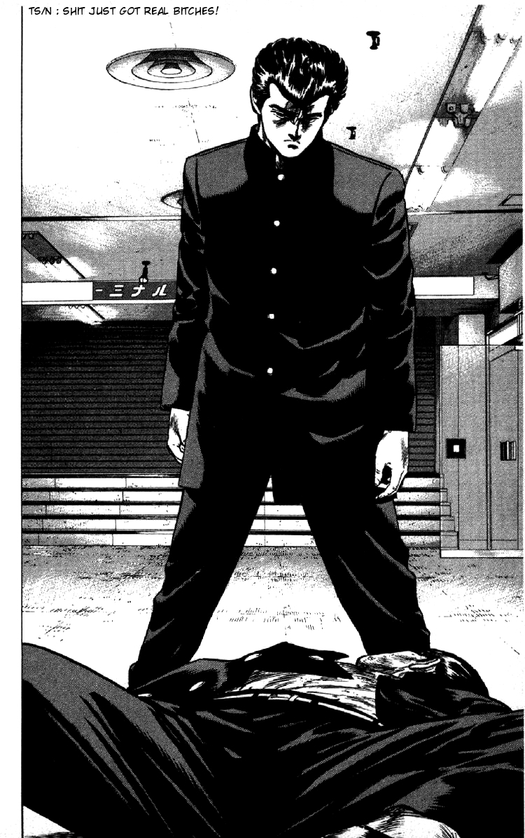 Rokudenashi Blues chapter 143 page 17