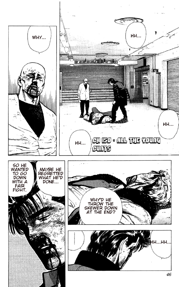 Rokudenashi Blues chapter 150 page 1