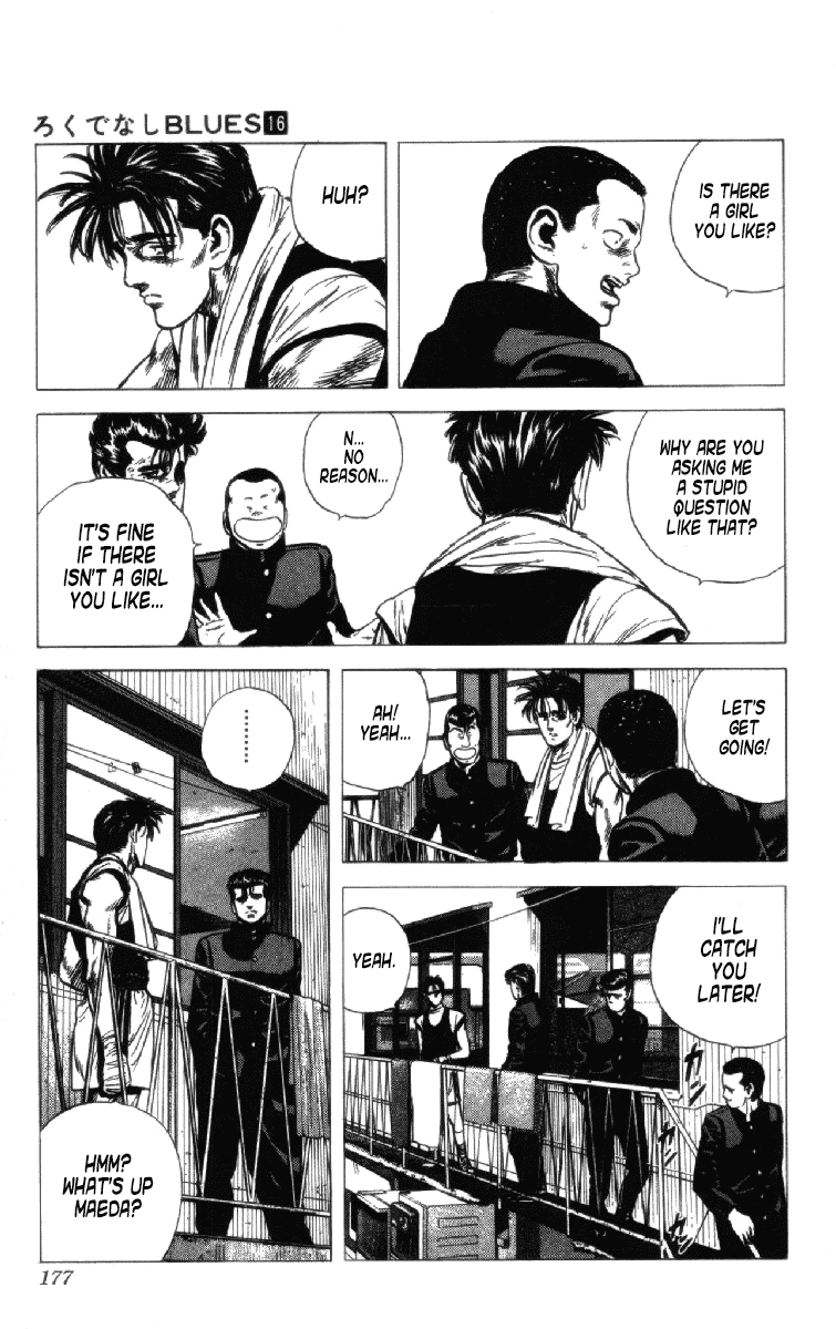 Rokudenashi Blues chapter 156 page 12