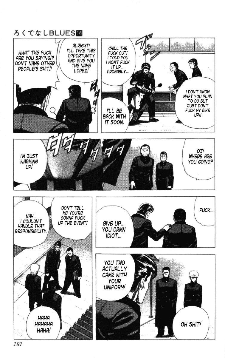 Rokudenashi Blues chapter 156 page 16