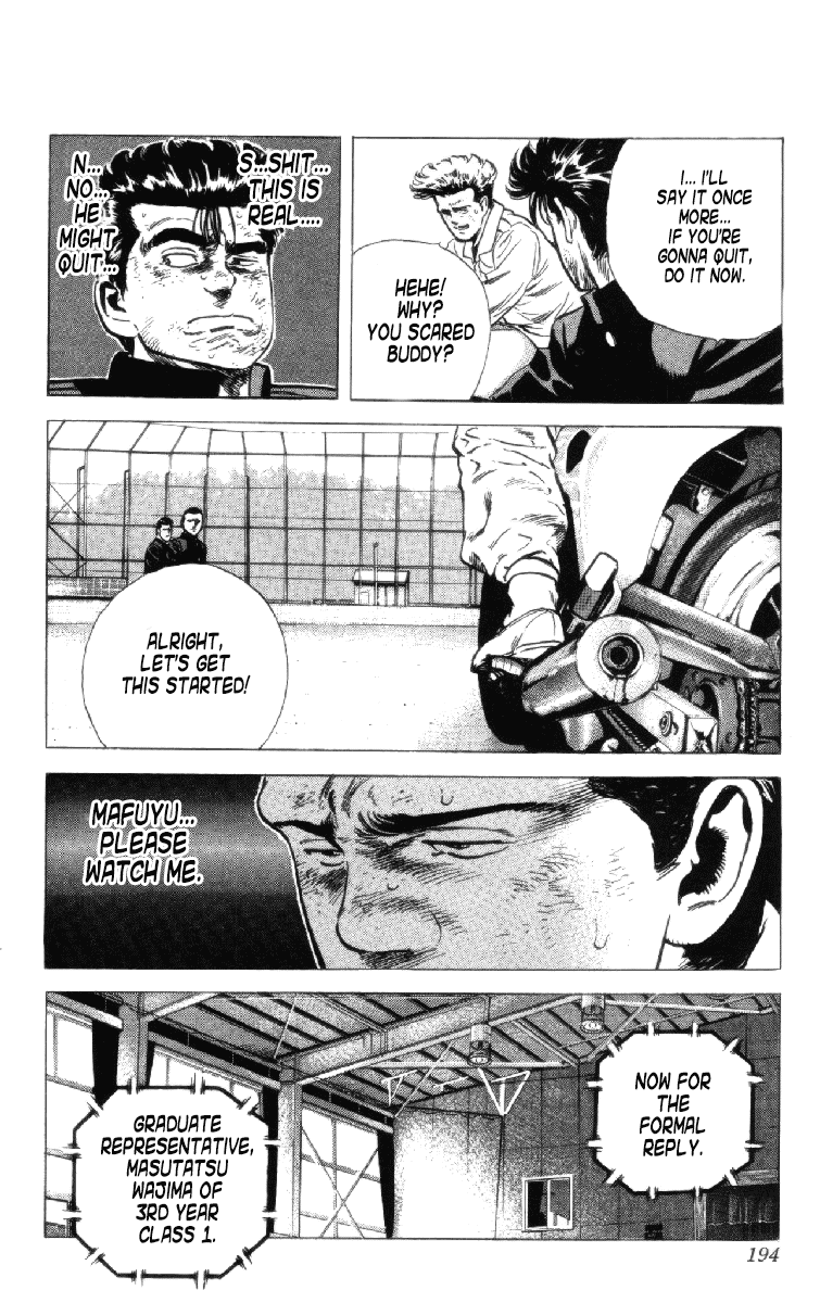 Rokudenashi Blues chapter 157 page 10