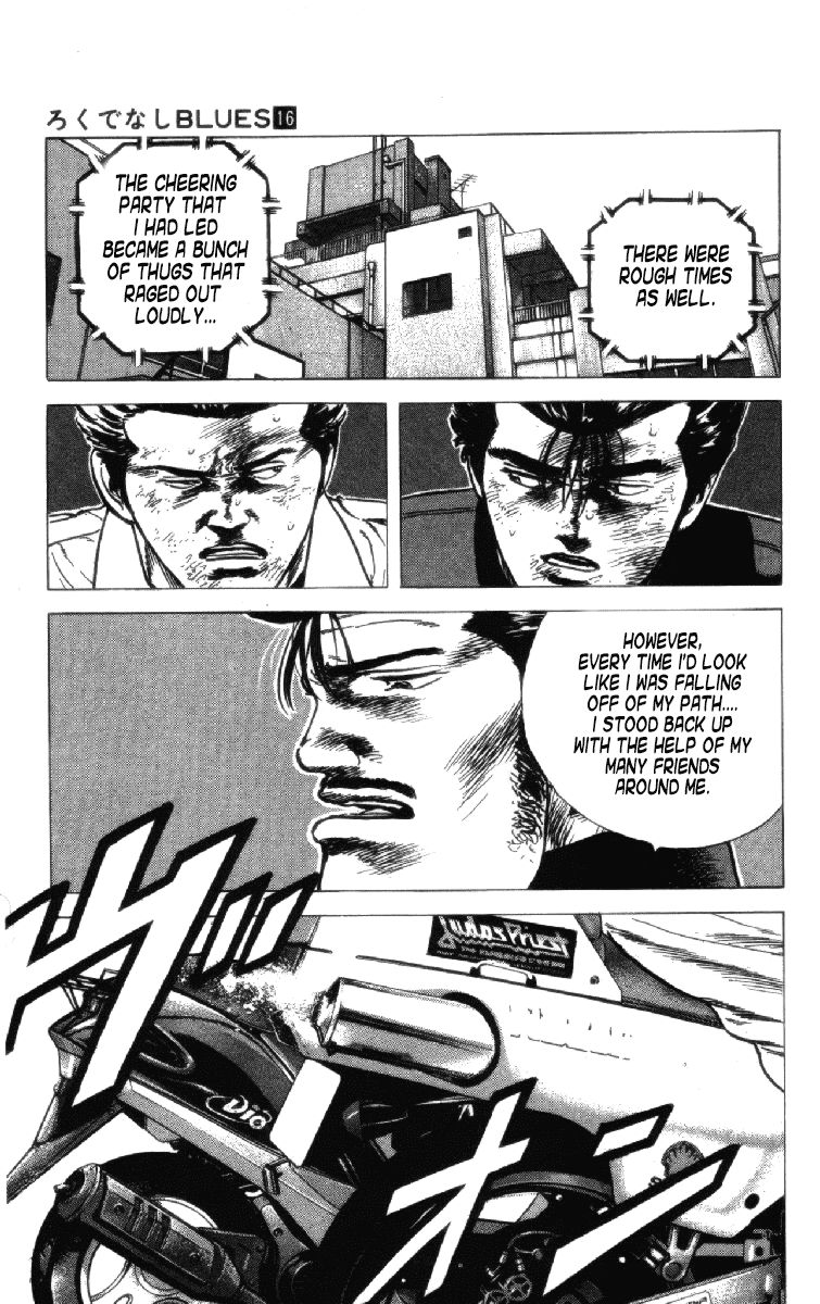 Rokudenashi Blues chapter 157 page 13