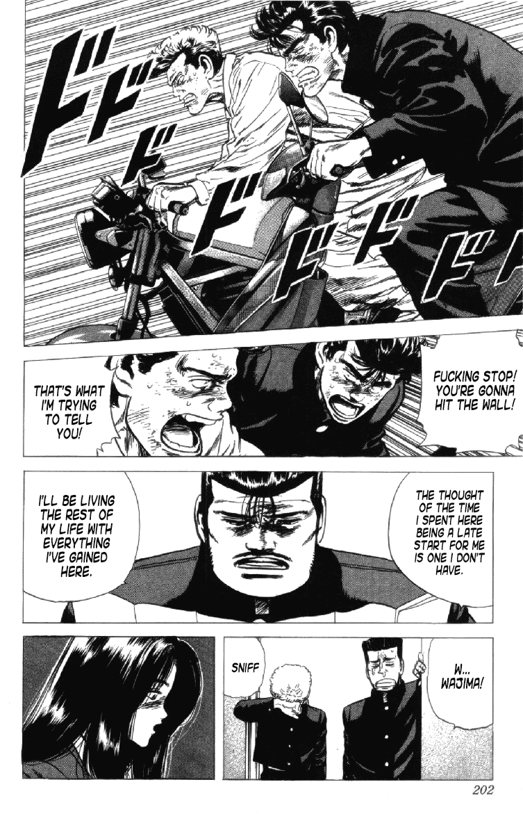 Rokudenashi Blues chapter 157 page 18