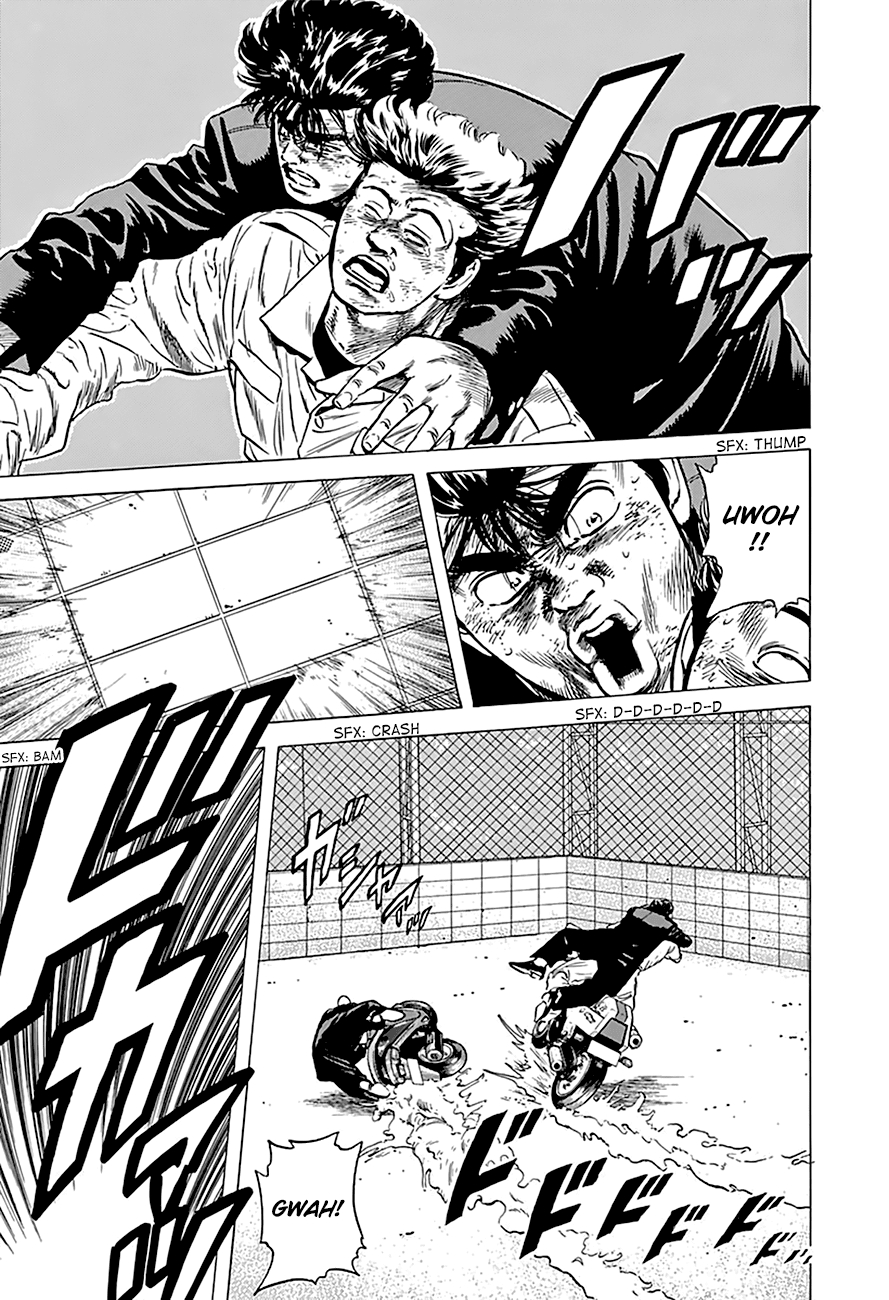 Rokudenashi Blues chapter 158 page 9