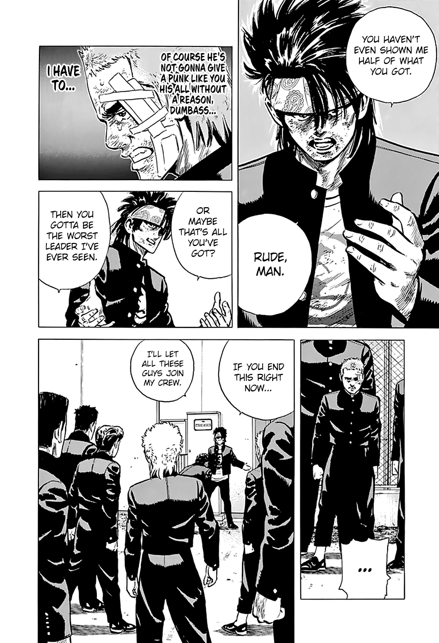 Rokudenashi Blues chapter 164 page 17