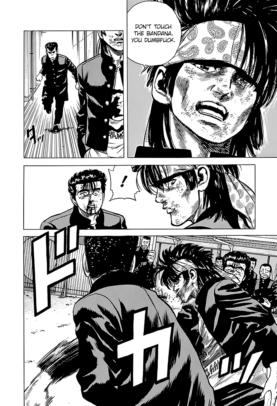 Rokudenashi Blues chapter 164 page 19