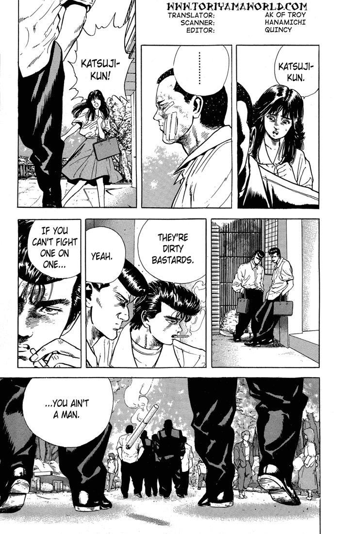 Rokudenashi Blues chapter 18 page 9