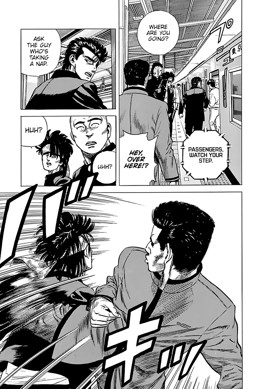 Rokudenashi Blues chapter 184 page 5