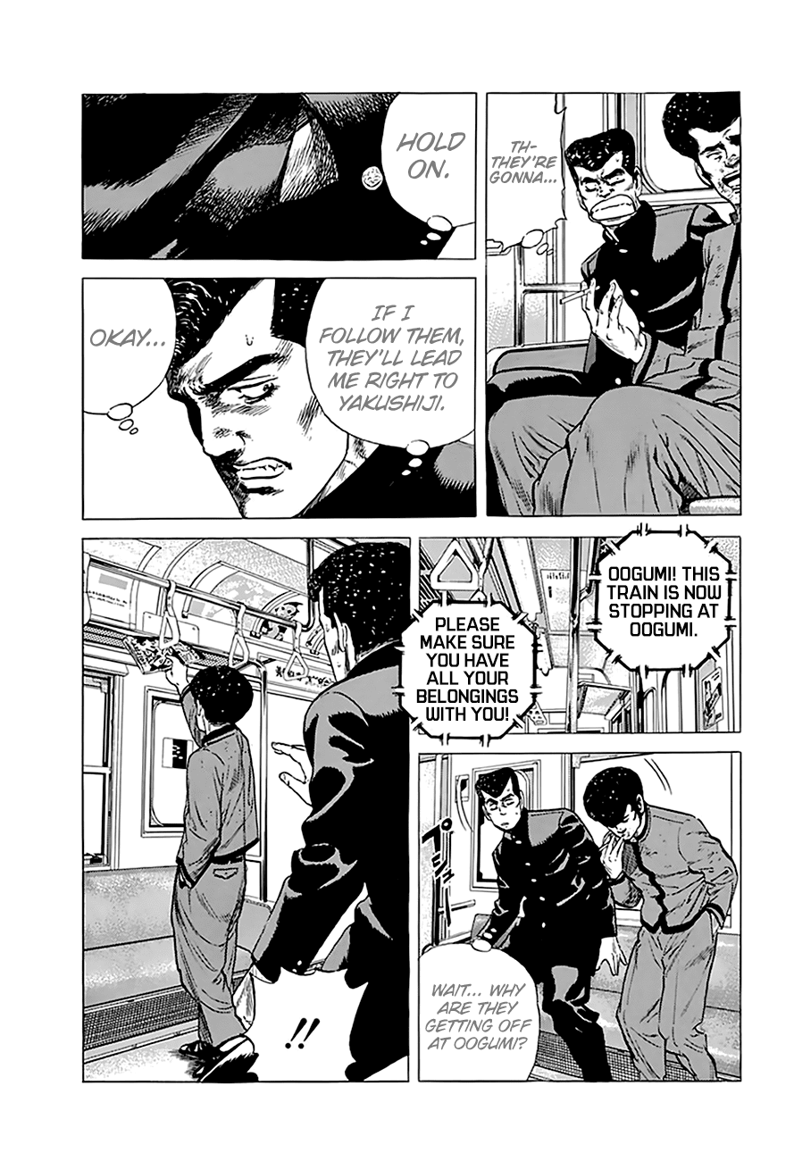 Rokudenashi Blues chapter 185 page 15