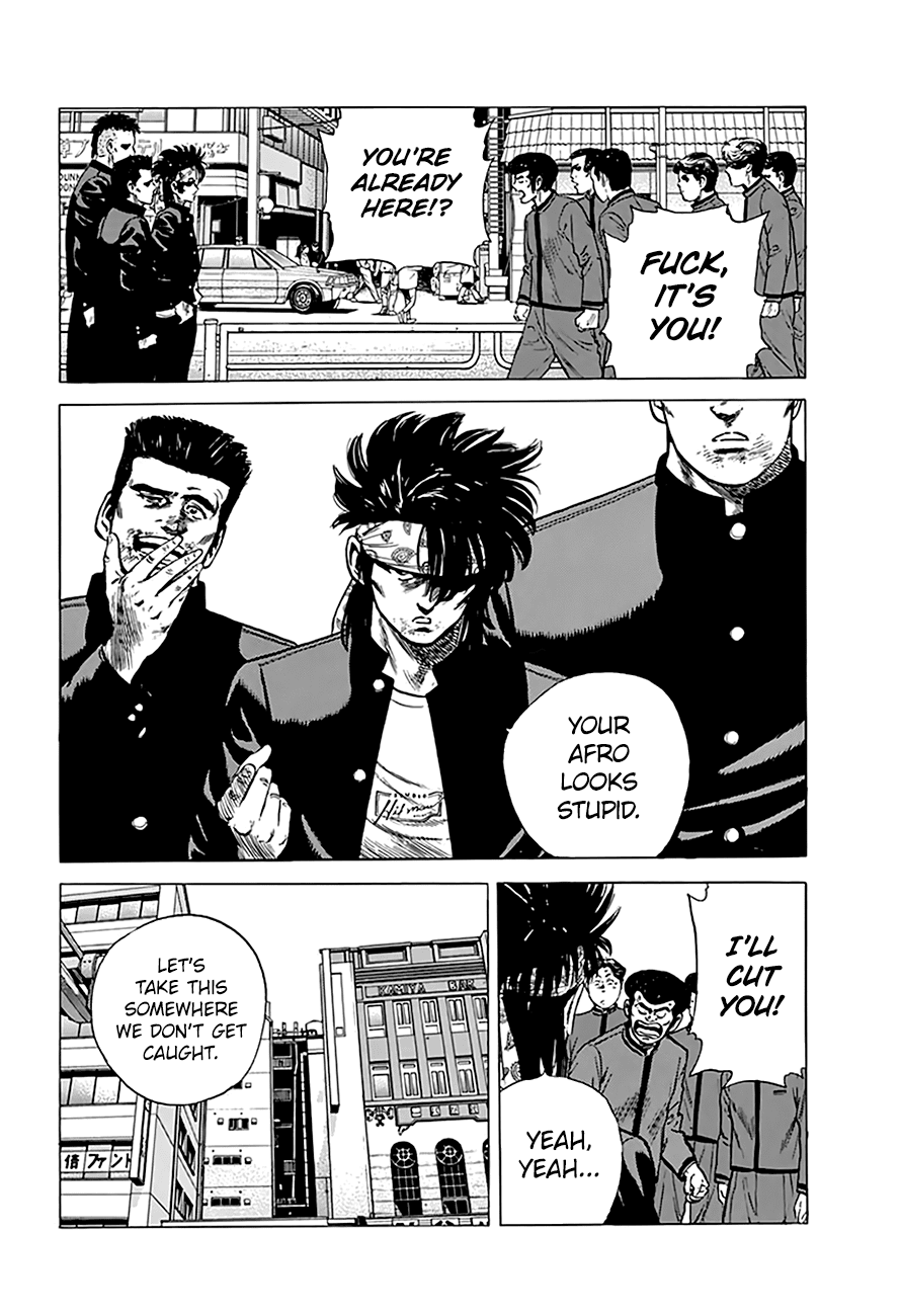 Rokudenashi Blues chapter 188 page 12