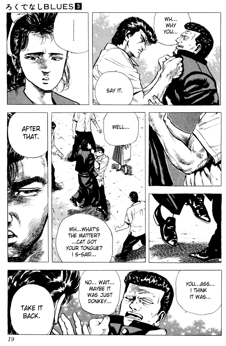 Rokudenashi Blues chapter 19 page 13