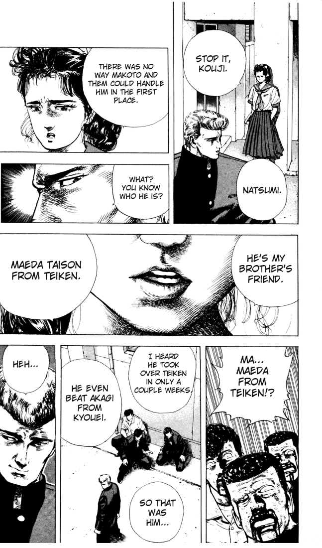 Rokudenashi Blues chapter 20 page 13