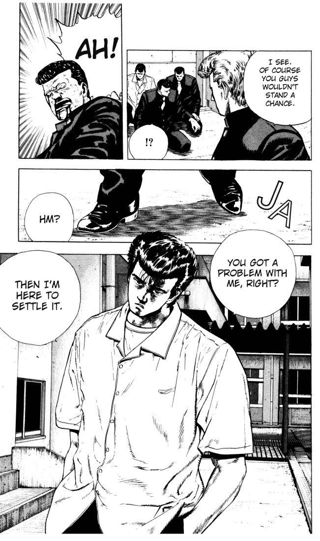 Rokudenashi Blues chapter 20 page 14