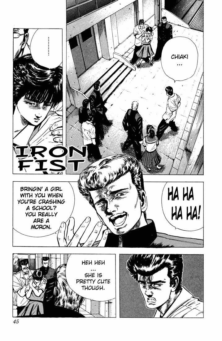 Rokudenashi Blues chapter 21 page 1