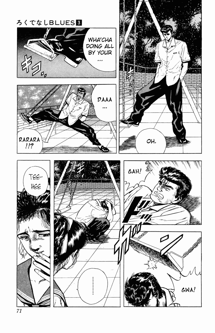 Rokudenashi Blues chapter 22 page 9