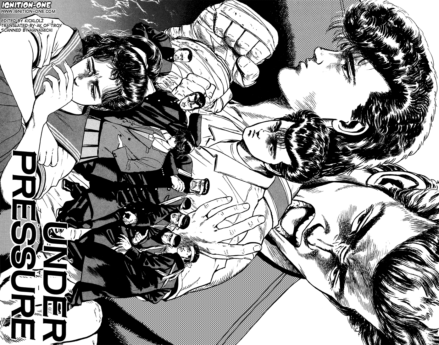 Rokudenashi Blues chapter 23 page 1