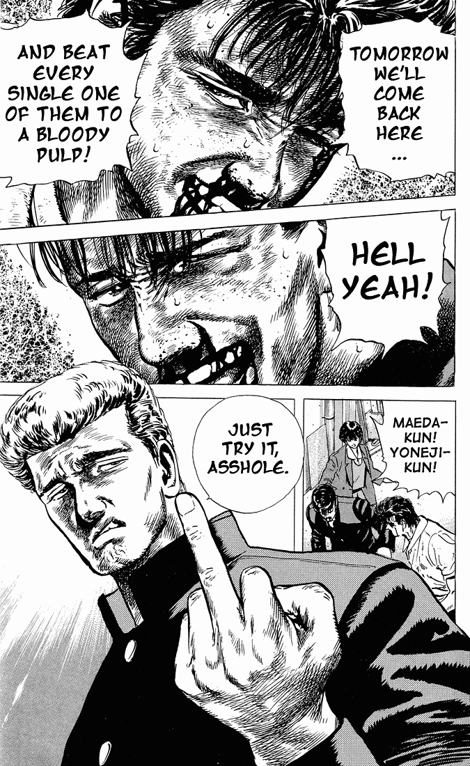 Rokudenashi Blues chapter 25 page 18