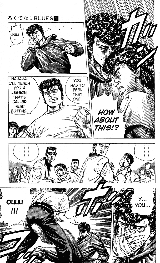 Rokudenashi Blues chapter 3 page 13