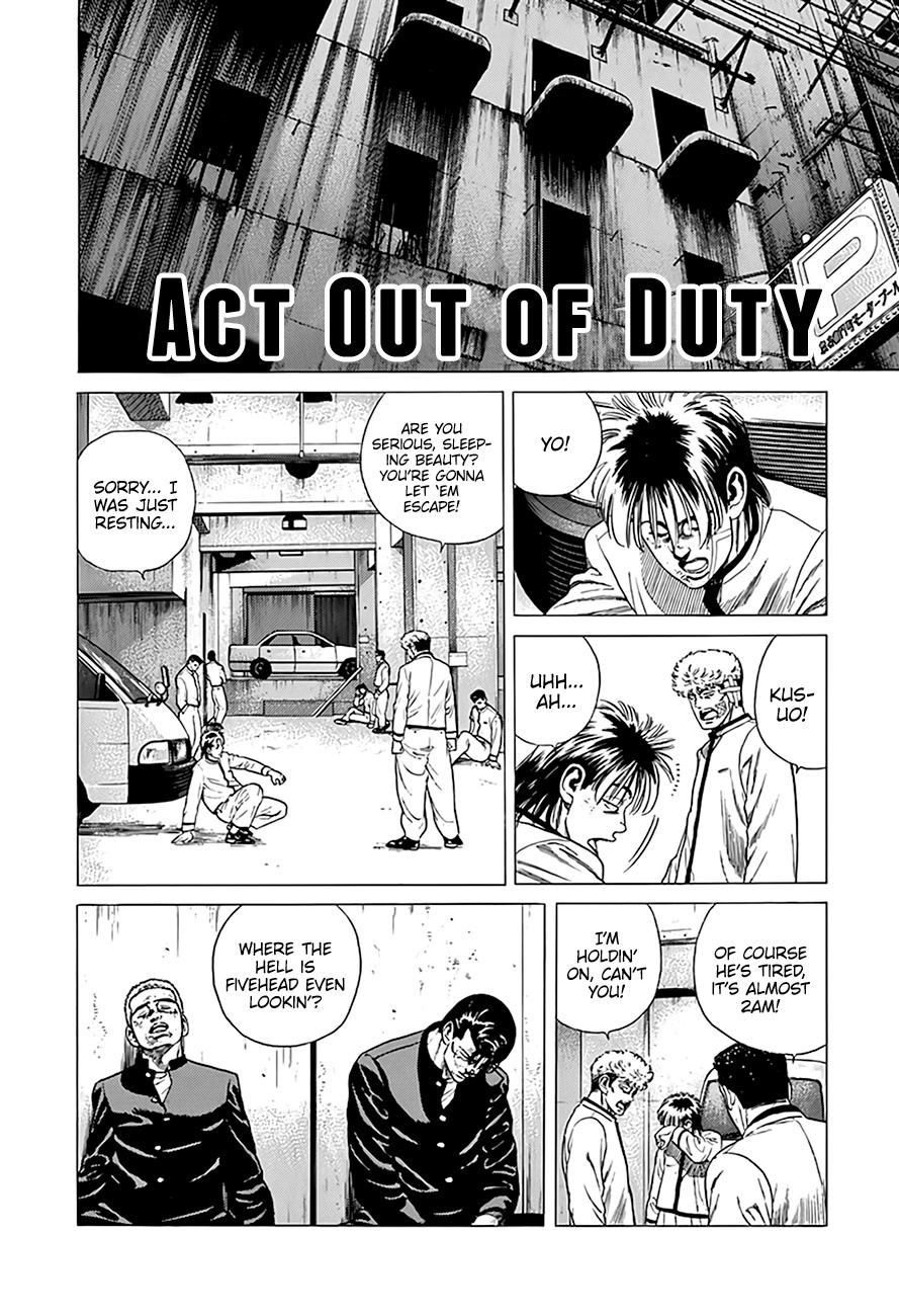 Rokudenashi Blues chapter 327 page 1